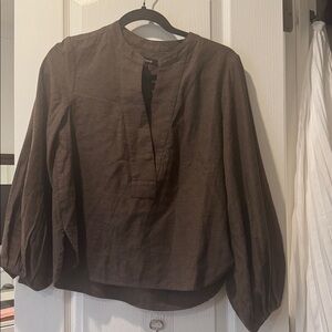 Madewell Brown Top